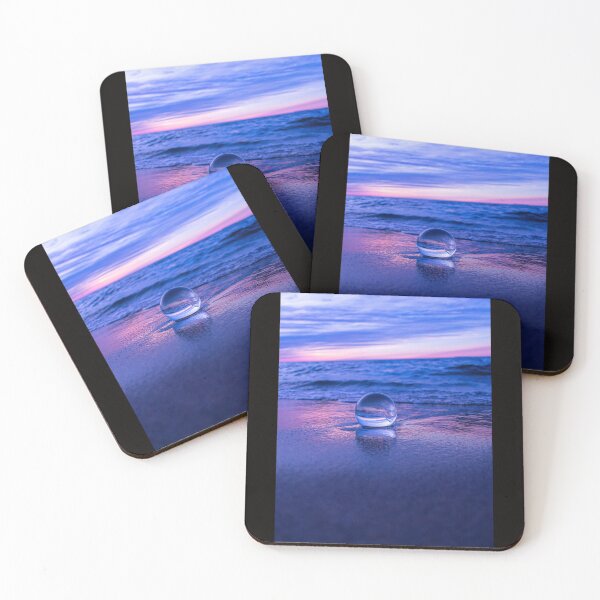 Item preview, Lake Michigan sunset with a lensball  designed and sold by Joshua  Satterlee.