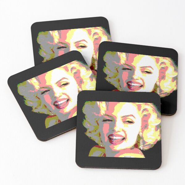 Item preview, Marilyn Monroe Pixellated Face designed and sold by weavernap.