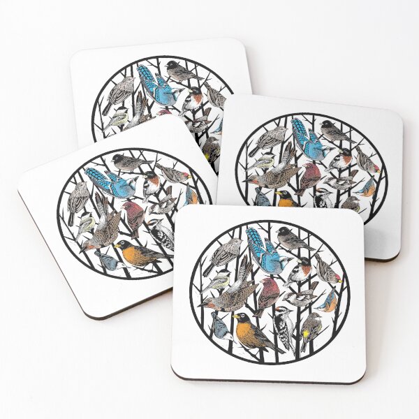 Item preview, Birds in the trees designed and sold by curiocabinet.