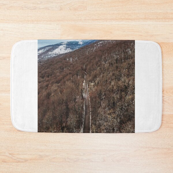 Item preview, Snowy road from above designed and sold by MarioGuti.