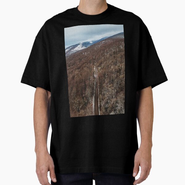 Item preview, Snowy road from above designed and sold by MarioGuti.