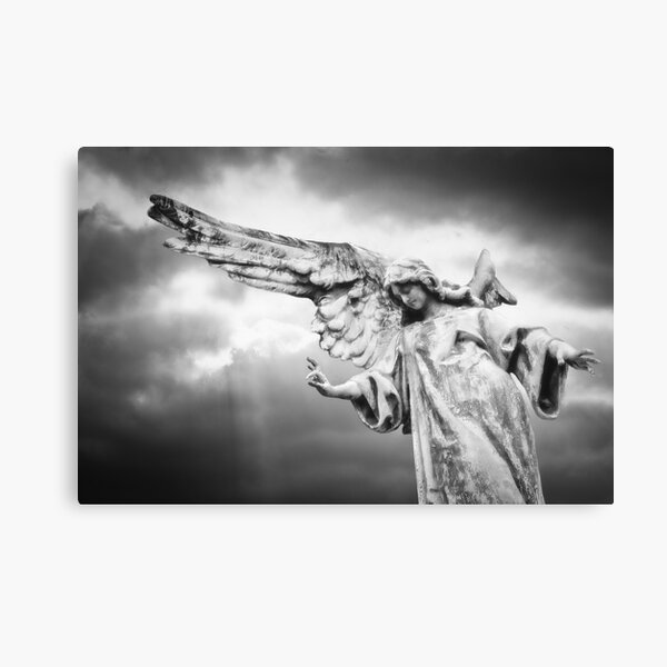 Sunset Angel Canvas Print