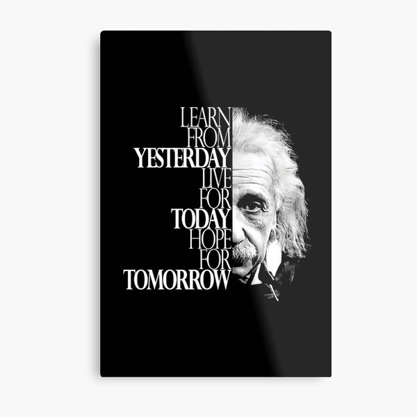 Live for Today Metal Print