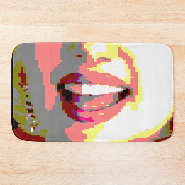 Item preview, Pixellated Marilyn Monroe Face Mask  designed and sold by weavernap.