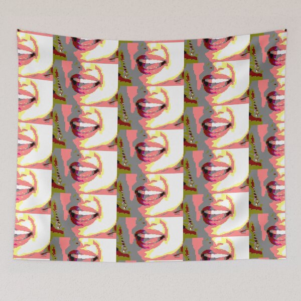 Item preview, Pixellated Marilyn Monroe Face Mask  designed and sold by weavernap.