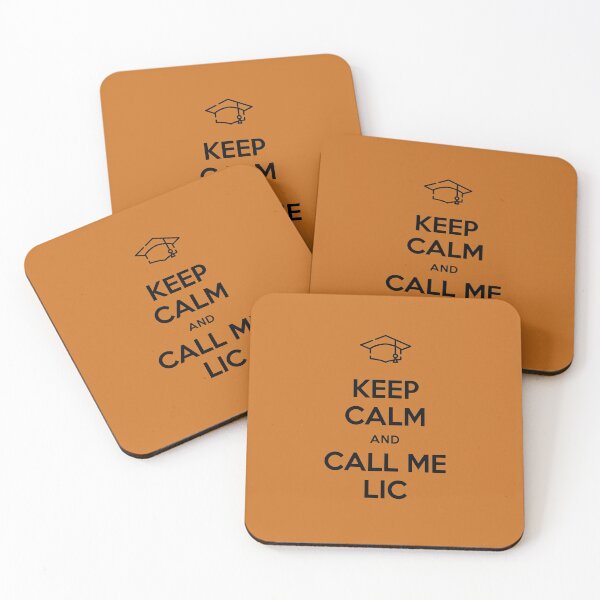 Item preview, Keep calm and Call me Lic designed and sold by Inspire Creativity.