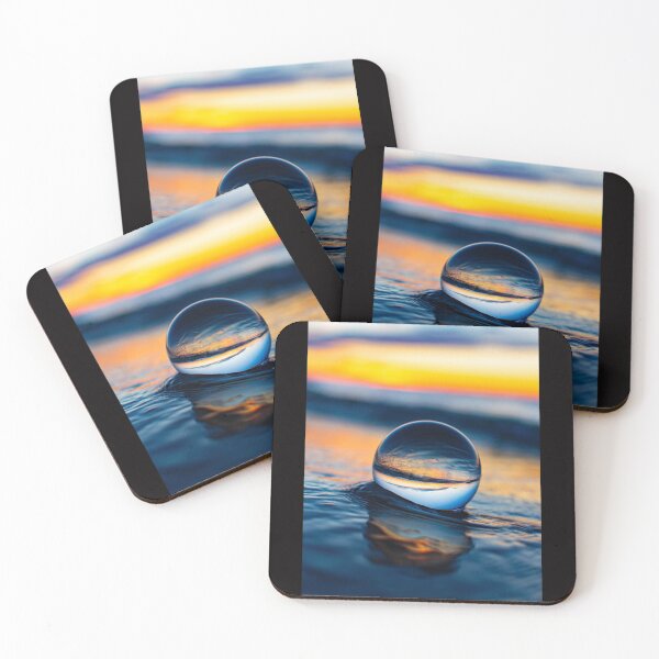 Item preview, Lake Michigan sunset with a lensball  designed and sold by Joshua  Satterlee.