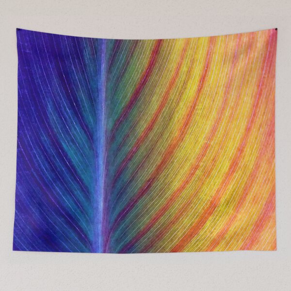 Item preview, Indian Canna Lily Leaf Macro designed and sold by Anna Lemos.