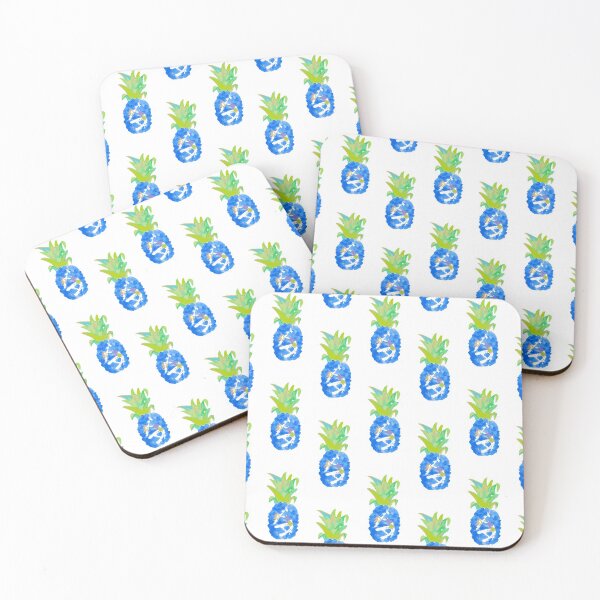 Item preview, Pineapple Blues designed and sold by LIMEZINNIASDES.