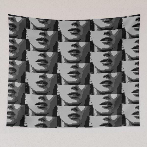 Item preview, Pixellated Marilyn Monroe Face Mask  designed and sold by weavernap.