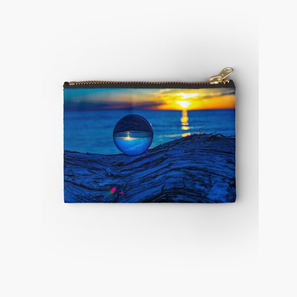 Item preview, Lake Michigan sunset with a lensball  designed and sold by Joshua  Satterlee.