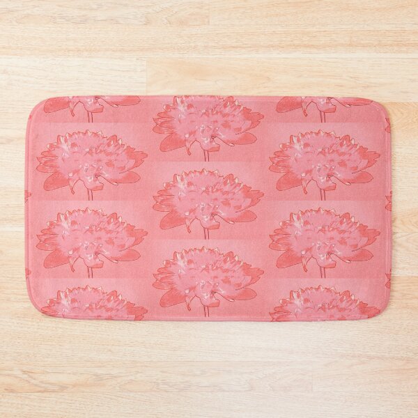 Item preview, Red dahlia ink and watercolour style pop art designed and sold by Latch Farm  Studios.