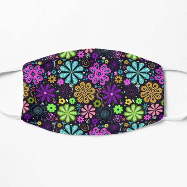 Flower Power Flat Mask