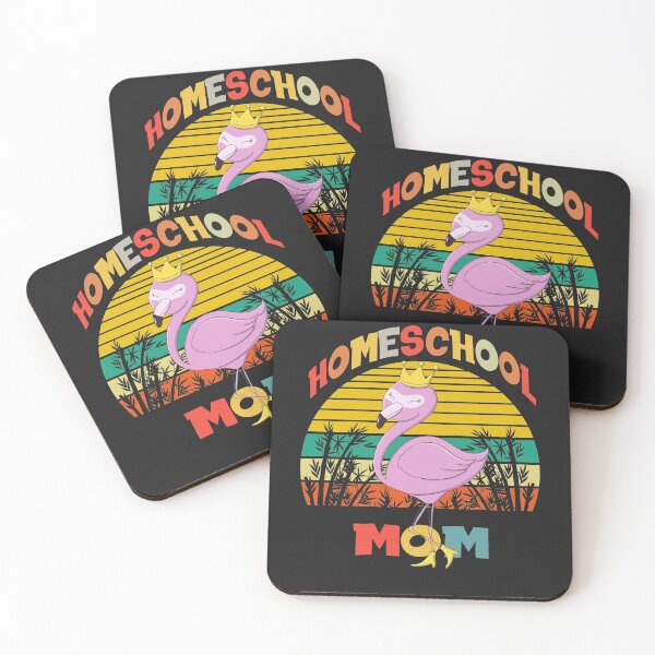Item preview, Homeschool Mom - Cute Flamingo Homeschooling Mom designed and sold by RetroSunset.