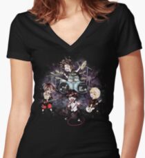 Chibi ONE OK ROCK Women's Fitted V-Neck T-Shirt