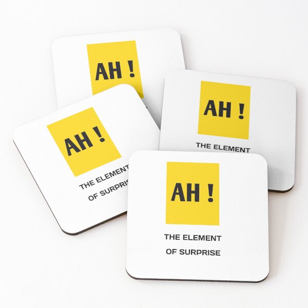 Item preview, Ah !, The element of surprise : cute family gift idea for mom, dad & siblings, Best silling, Quote, New, Cool designed and sold by MODERN DESIGNS.