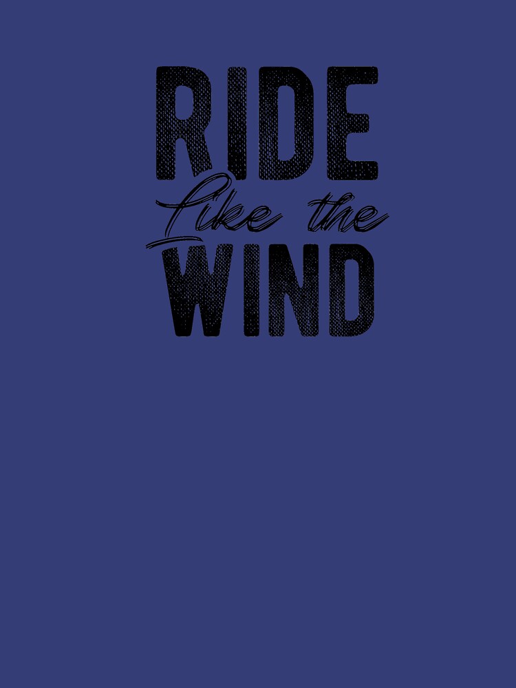 "Ride Like The Wind Motorcycle Horse Rider Biker" Pullover Hoodie by