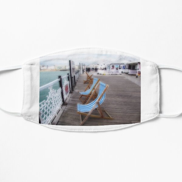 Deckchairs on the pier Mask