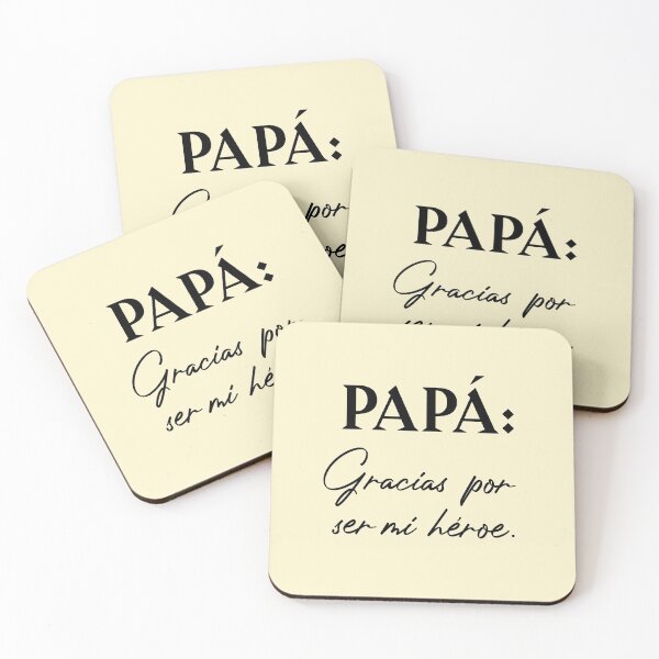 Item preview, Papa: Gracias por ser mi heroe. designed and sold by Inspire Creativity.