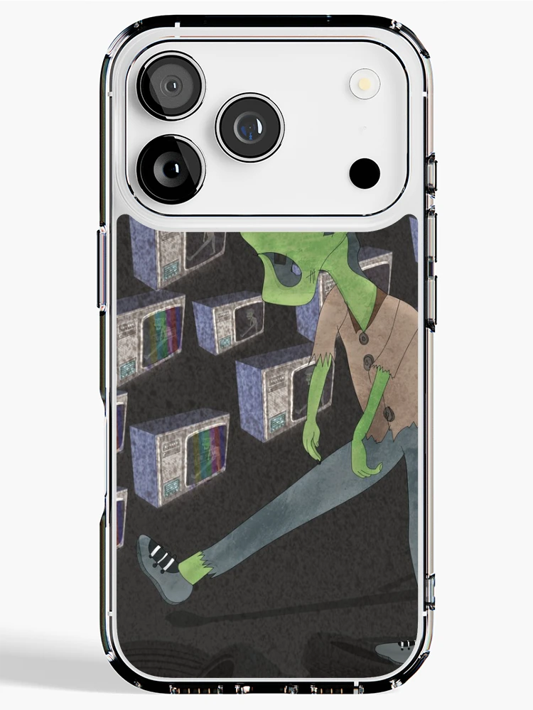 Thumbnail 1 of 5, iPhone Case, Zombieworld designed and sold by Rococodesigns.