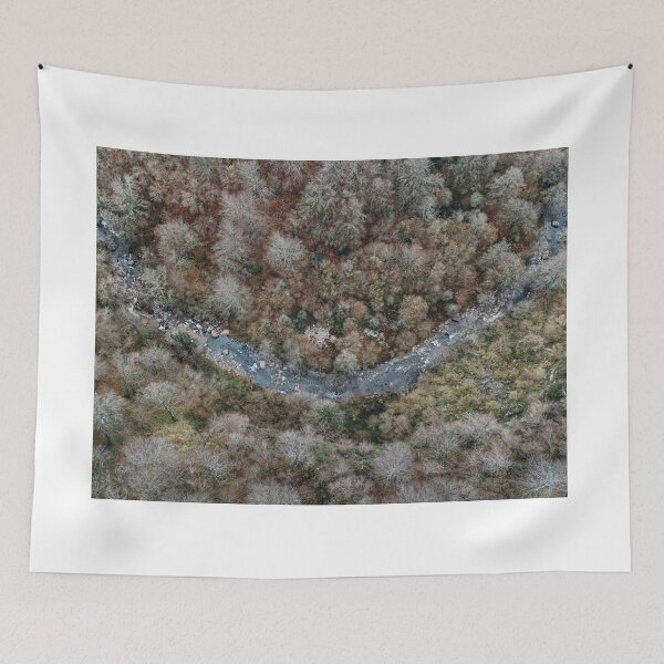 Item preview, Forest and river as seen from above designed and sold by MarioGuti.