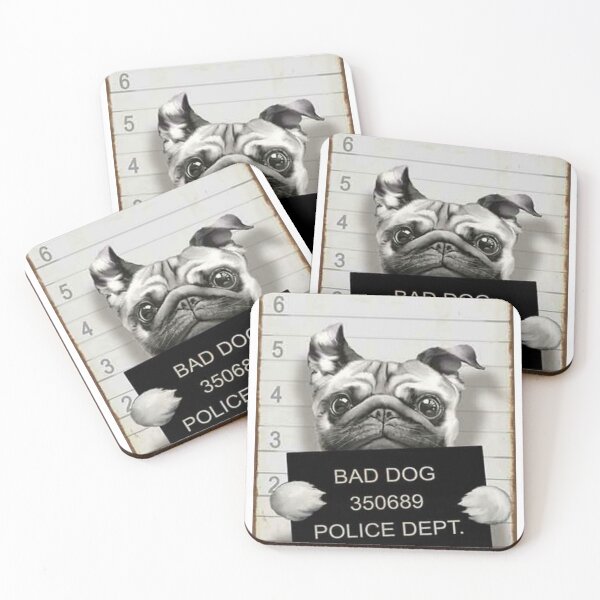 Item preview, Pug Bad Dog  designed and sold by chris299.
