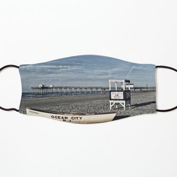 The Beach At Ocean City, NJ Kids Mask