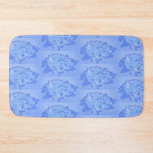 Item preview, Blue dahlia ink and watercolour style pop art designed and sold by Latch Farm  Studios.
