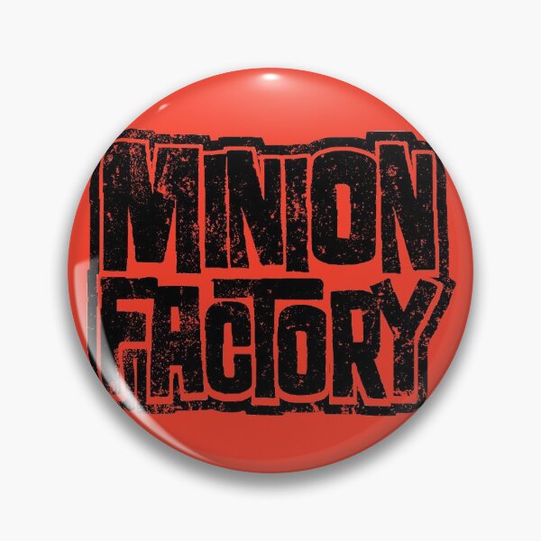 Item preview, MINION FACTORY LOGO B&W designed and sold by MINION-FACTORY.