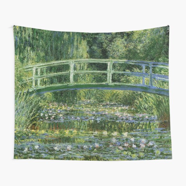 Water Lilies and the Japanese bridge - Claude Monet Tapestry