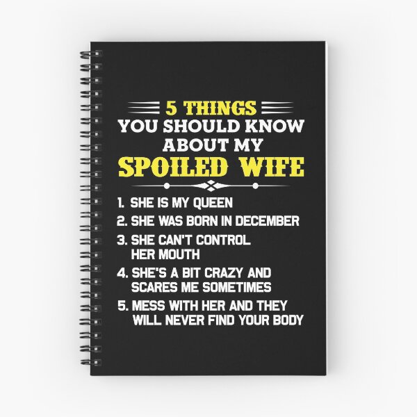Item preview, December - 5 Things About My Spoiled Wife designed and sold by dreamy11.