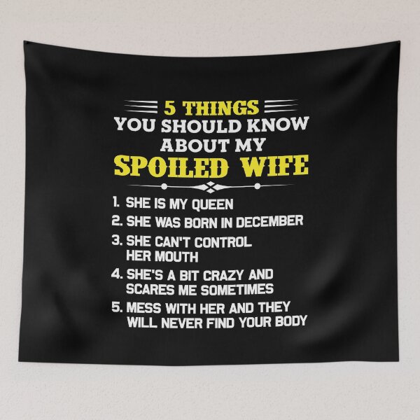 Item preview, December - 5 Things About My Spoiled Wife designed and sold by dreamy11.