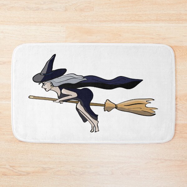 Item preview, Witch Flying on Broomstick at High Speed designed and sold by MonkeyBusinessC.