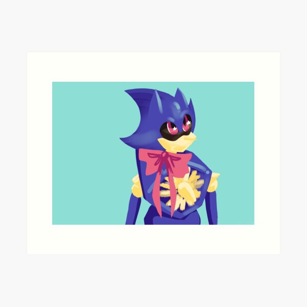 metal sonic Art Print by Atzon