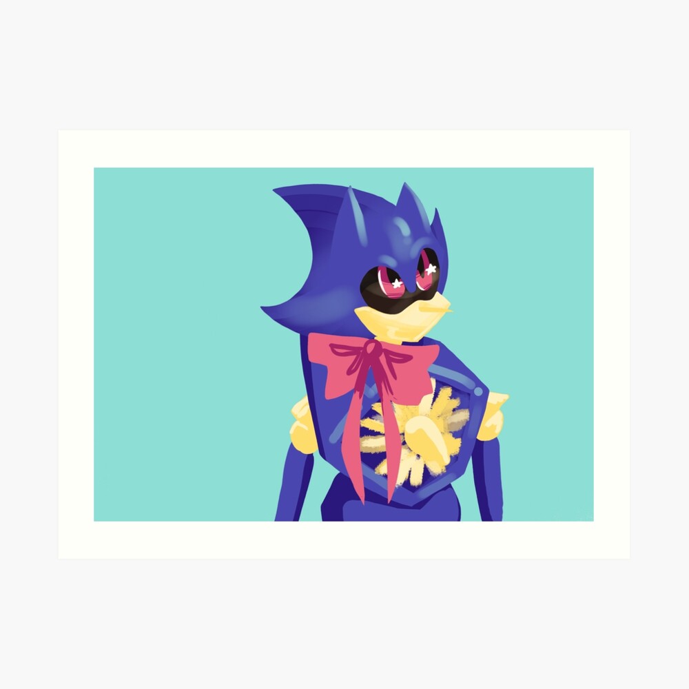 Neo Metal Sonic (Prints and Stickers) Poster for Sale by SammyTighe