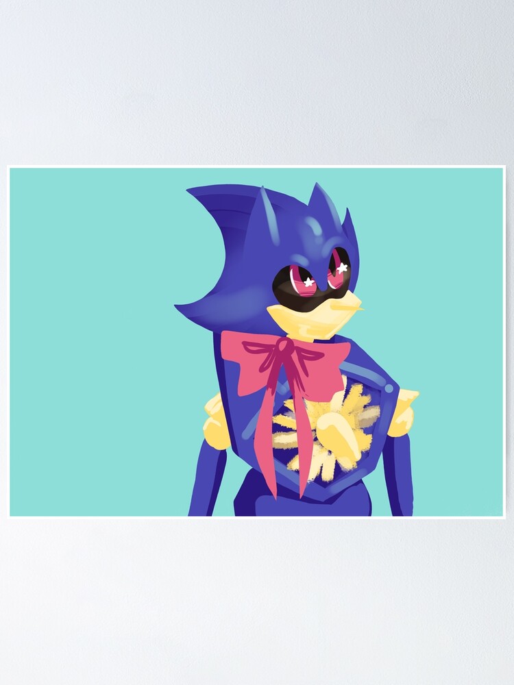 Metal Sonic é gratuito para baixar ou imprimir e simples de colorir