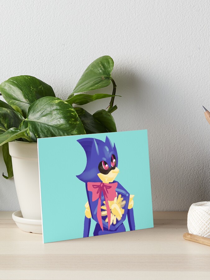 Metal Sonic Menacing Magnet for Sale by Keerl