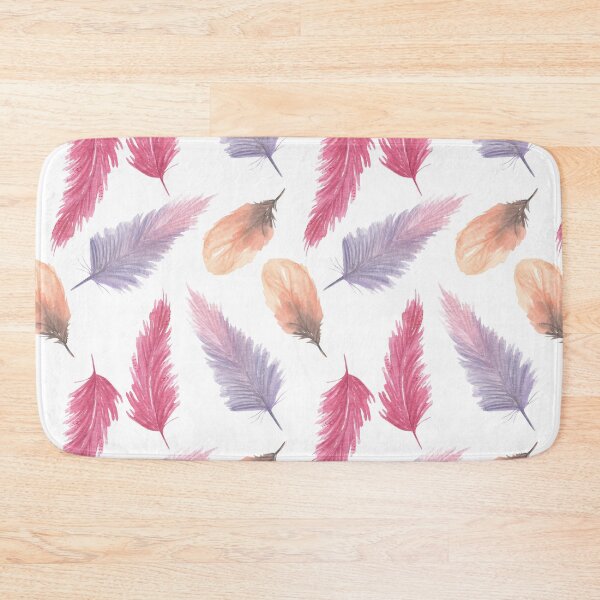 Item preview, Pretty & Girly Rainbow Pastel Bohemian Feathers Watercolor | Pretty Face Masks Dust Masks  designed and sold by rdorsey8.