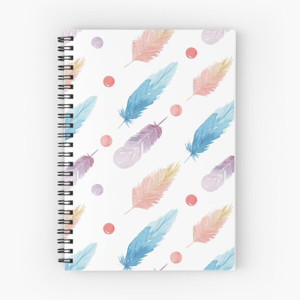 Item preview, Pretty & Girly Rainbow Pastel Bohemian Feathers Watercolor | Blue Pink Purple | Pretty Face Masks Dust Masks  designed and sold by rdorsey8.