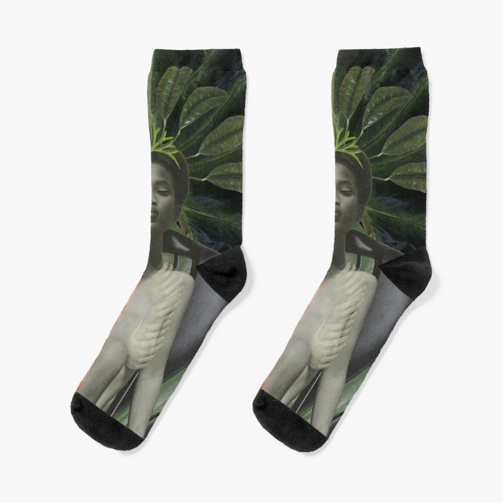 Virgin Mary - Woman, religious, faith, queen, birth Socks