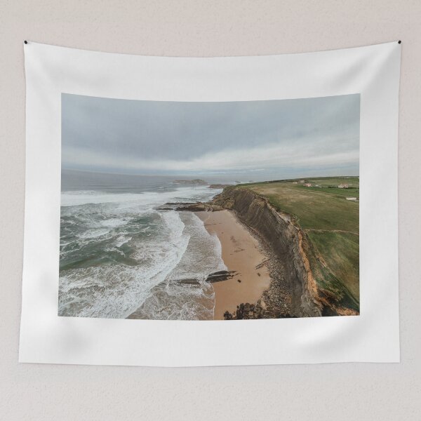 Item preview, Beautiful beach and cliffs from above designed and sold by MarioGuti.