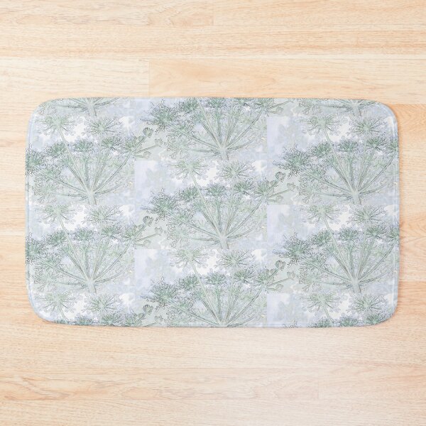 Item preview, Abstract flower head ink and watercolour style pop art pale green and grey designed and sold by Latch Farm  Studios.