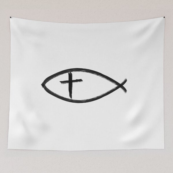 Artikelvorschau, Christliches Fischsymbol. entworfen und verkauft von beachcamper.
