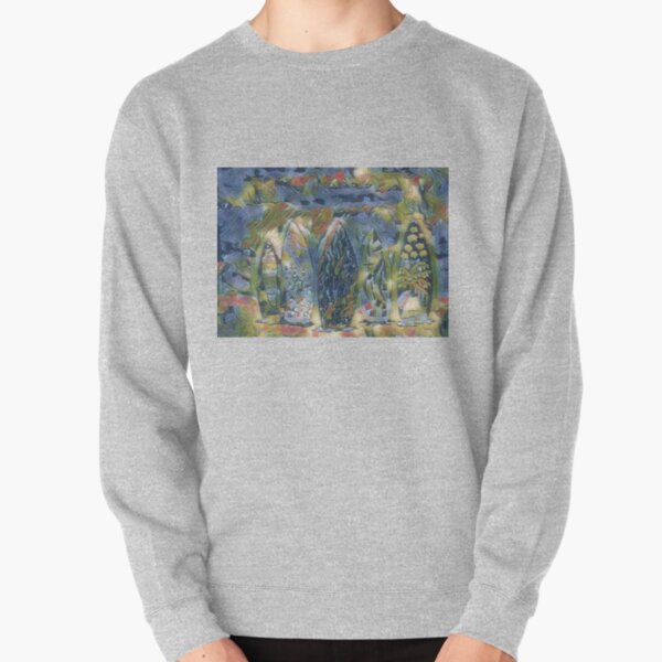 Surf Boards 6 designed and created by (c) Janet Watson Art xx Pullover Sweatshirt