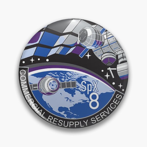 Item preview, CRS-8 NASA Logo designed and sold by Nikki SpaceStuffPlus.