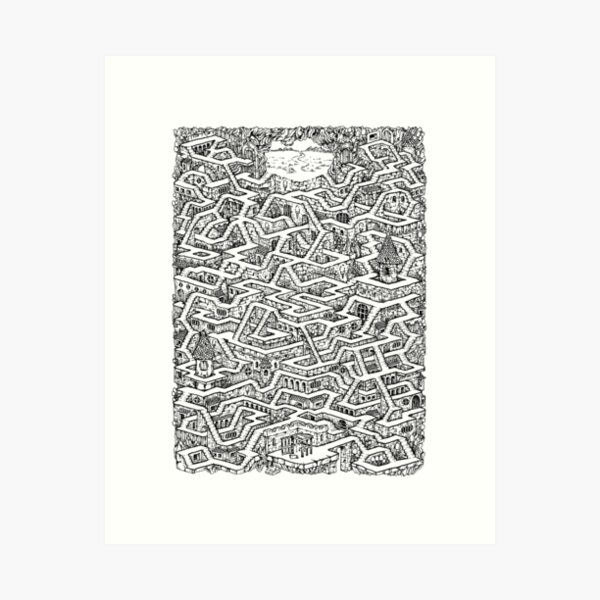 Item preview, Maze designed and sold by Tom Parker.
