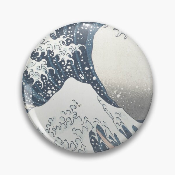 Item preview, great wave off kanagawa ukiyo-e designed and sold by GrasslandDesign.