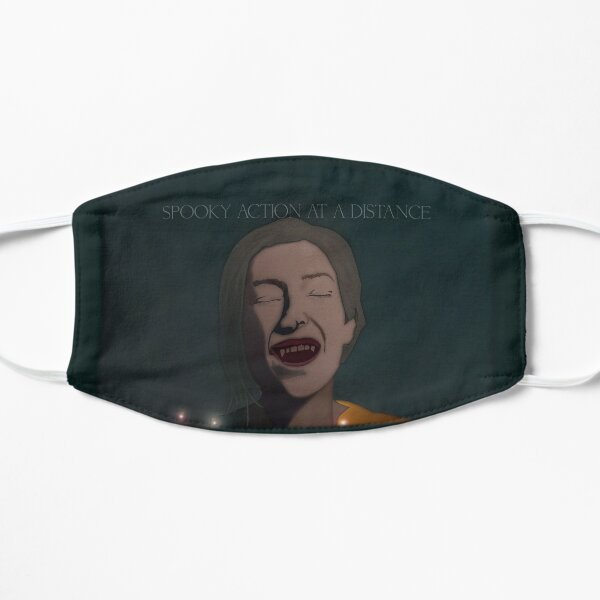 Spooky Action at a Distance Flat Mask