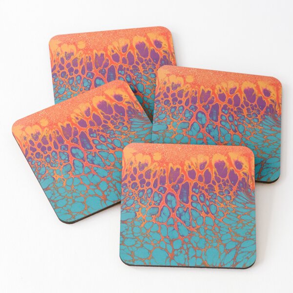 Item preview, Deep Sea Lava | Acrylic Pour Painting designed and sold by Joilyn Ryerson.