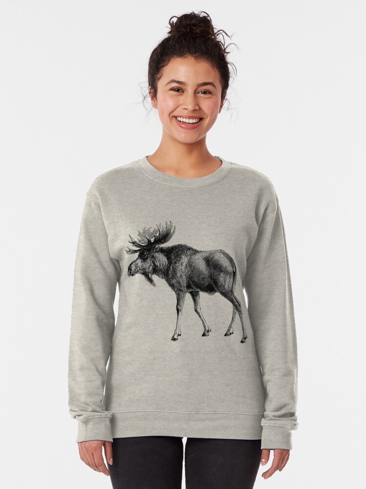 cool as a moose sweatshirt